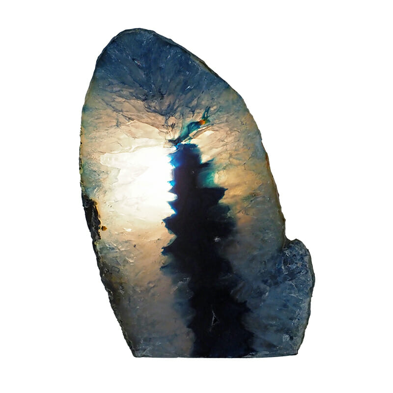 2.00kg Agate Crystal Lamp J1949 4 2.00kg Agate Crystal Lamp J1949 | Himalayan Salt Factory