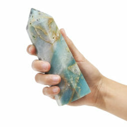 0.60kg Natural Amazonite Terminated Point DK761 | Himalayan Salt Factory