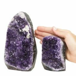 1.86kg Amethyst Polished Crystal Geode Specimen Set 2 Pieces DK803 5 1.86kg Amethyst Polished Crystal Geode Specimen Set 2 Pieces DK803 | Himalayan Salt Factory