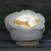 2.47kg Natural Calcite Geode Lamp with Large LED Light Base DN1623 | Himalayan Salt Factory