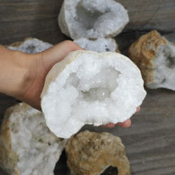 5kg Natural Calcite Druze Pieces Parcel J1919 | Himalayan Salt Factory