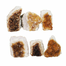1.93kg Citrine Mini Cluster Specimen Set 6 Pieces J1956 | Himalayan Salt Factory