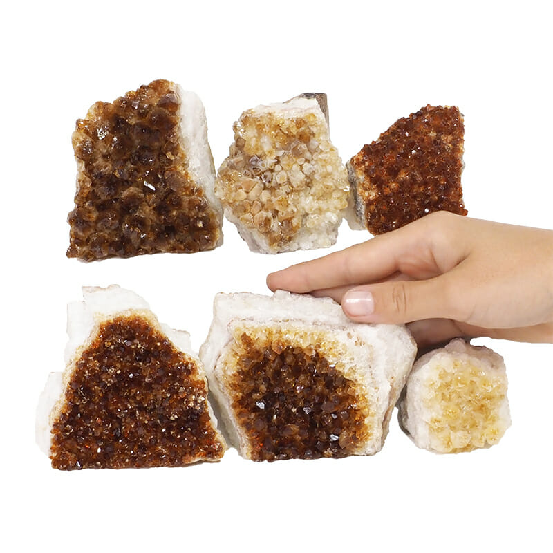 1.93kg Citrine Mini Cluster Specimen Set 6 Pieces J1958 4 1.93kg Citrine Mini Cluster Specimen Set 6 Pieces J1958 | Himalayan Salt Factory
