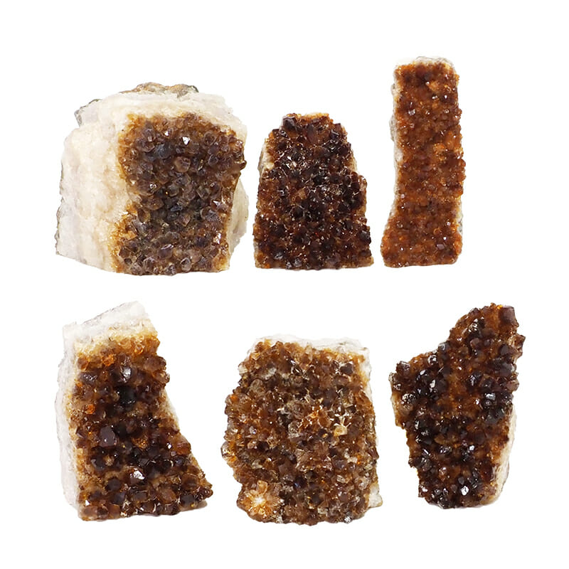 1.70kg Citrine Mini Cluster Specimen Set 6 Pieces J1964 3 1.70kg Citrine Mini Cluster Specimen Set 6 Pieces J1964 | Himalayan Salt Factory