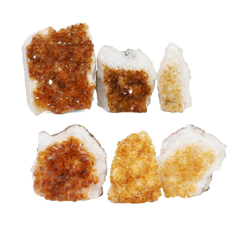 2.37kg Citrine Mini Cluster Specimen Set 6 Pieces DK798 3 2.37kg Citrine Mini Cluster Specimen Set 6 Pieces DK798 | Himalayan Salt Factory