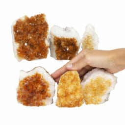 2.37kg Citrine Mini Cluster Specimen Set 6 Pieces DK798 5 2.37kg Citrine Mini Cluster Specimen Set 6 Pieces DK798 | Himalayan Salt Factory