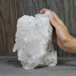 3.25kg Clear Quartz Cluster Lamp DK710 | Himalayan Salt Factory