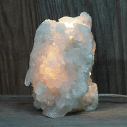3.25kg Clear Quartz Cluster Lamp DK710 | Himalayan Salt Factory