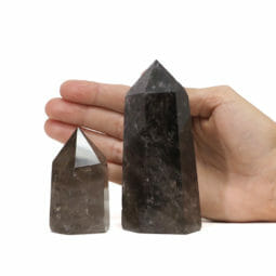 0.39kg Smoky Quartz Terminated Point set of 2 DK721 5 0.39kg Smoky Quartz Terminated Point set of 2 DK721 | Himalayan Salt Factory
