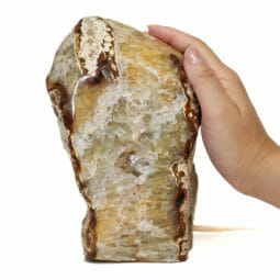2.6kg Natural Brazilian River Agate Crystal Lamp S363 | Himalayan Salt Factory