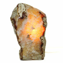 2.6kg Natural Brazilian River Agate Crystal Lamp S363 | Himalayan Salt Factory