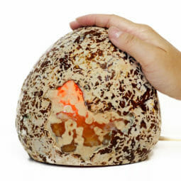 2.8kg Natural Brazilian River Agate Crystal Lamp S374 | Himalayan Salt Factory