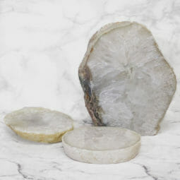 1.87kg Agate Crystal Lamp with 2 Agate Crystal Coasters S360 5 Agate Crystal Lamp with 2 Agate Crystal Coasters S360 | Himalayan Salt Factory