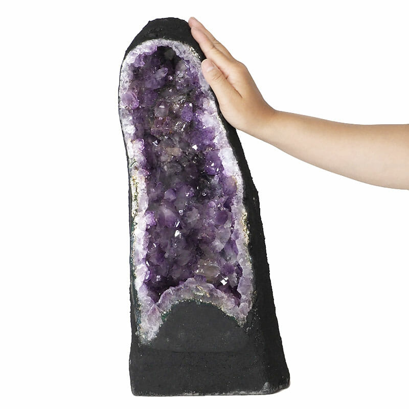 14.38kg Amethyst Cathedral DK830 4 Amethyst Cathedral DK830 | Himalayan Salt Factory