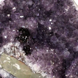 Amethyst Crystal Geode Specimen Set 2 Pieces P319 | Himalayan Salt Factory
