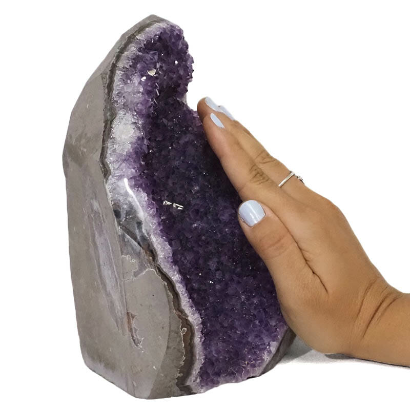 2.66kg Amethyst Polished Crystal Geode Specimen DB038 5 2.66kg Amethyst Polished Crystal Geode Specimen DB038 | Himalayan Salt Factory