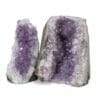 2.51kg Amethyst Crystal Geode Specimen Set 2 Pieces DB050 | Himalayan Salt Factory