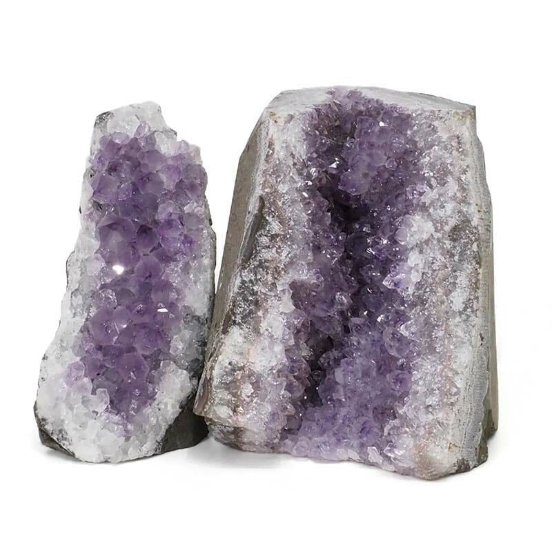 2.51kg Amethyst Crystal Geode Specimen Set 2 Pieces DB050 3 2.51kg Amethyst Crystal Geode Specimen Set 2 Pieces DB050 | Himalayan Salt Factory