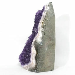 2.60kg Amethyst Polished Crystal Geode Specimen DB08 | Himalayan Salt Factory