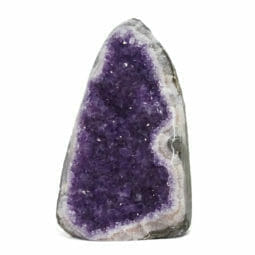 2.60kg Amethyst Polished Crystal Geode Specimen DB08 | Himalayan Salt Factory