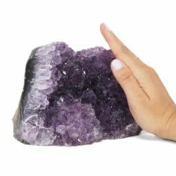 2.20kg Amethyst Polished Crystal Geode Specimen DR032 | Himalayan Salt Factory