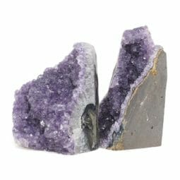 2.46kg Amethyst Polished Crystal Geode Specimen Set 2 Pieces DR036 6 2.46kg Amethyst Polished Crystal Geode Specimen Set 2 Pieces DR036 | Himalayan Salt Factory