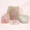 Divine Rose Quartz Crystal Set J289 | Himalayan Salt Factory