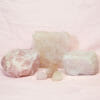 Divine Rose Quartz Crystal Set J310 | Himalayan Salt Factory