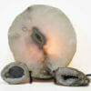 2.85kg Natural Agate Thick Sliced Crystal Lamp with Agate Mini Geode J267 1 Natural Agate Thick Sliced Crystal Lamp with Agate Mini Geode J267 | Himalayan Salt Factory