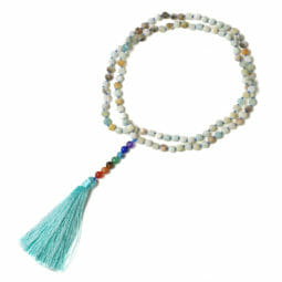Natural Amazonite Prayer Beads | Himalayan Salt Factory