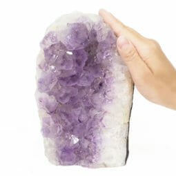 Natural Amethyst Crystal Lamp DR190 | Himalayan Salt Factory