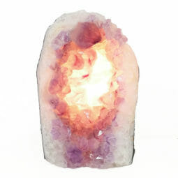 Natural Amethyst Crystal Lamp DR190 | Himalayan Salt Factory