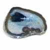 1.12kg Blue Agate Crystal Polished Bowl DR041 | Himalayan Salt Factory