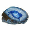 0.74kg Blue Agate Crystal Polished Bowl DR045 | Himalayan Salt Factory