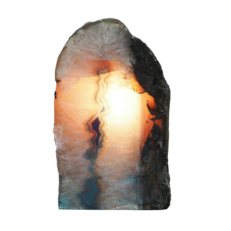 2.42kg Agate Crystal Lamp DB088 4 2.42kg Agate Crystal Lamp DB088 | Himalayan Salt Factory