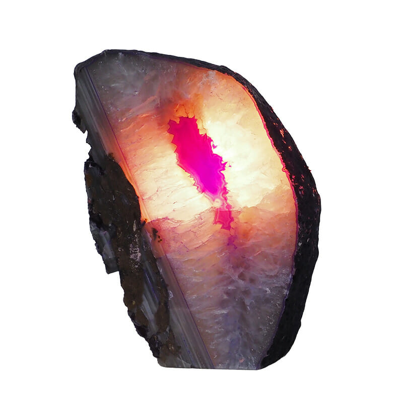 1.97kg Agate Crystal Lamp DB090 4 1.97kg Agate Crystal Lamp DB090 | Himalayan Salt Factory