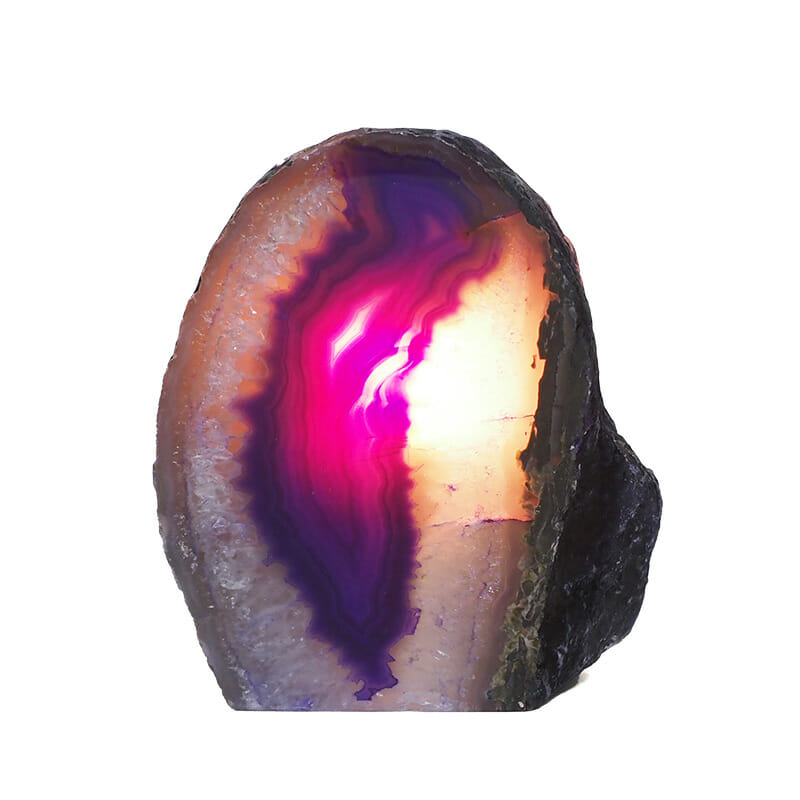 2.41kg Agate Crystal Lamp DB094 4 2.41kg Agate Crystal Lamp DB094 - Image 2