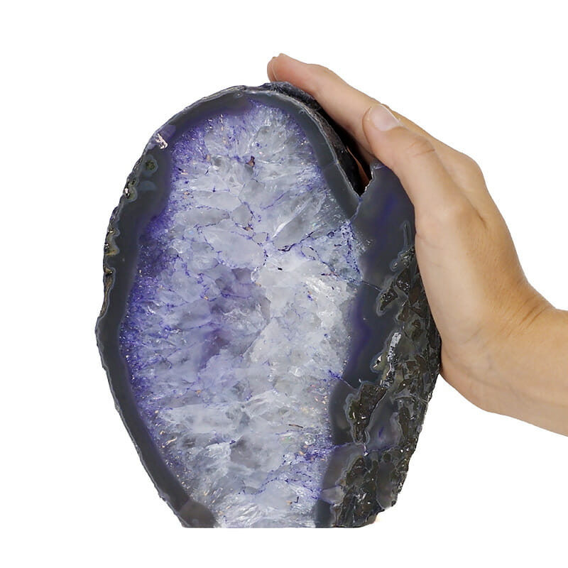 2.02kg Agate Crystal Lamp L031 5 2.02kg Agate Crystal Lamp L031 | Himalayan Salt Factory