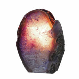 2.02kg Agate Crystal Lamp L031 6 2.02kg Agate Crystal Lamp L031 | Himalayan Salt Factory