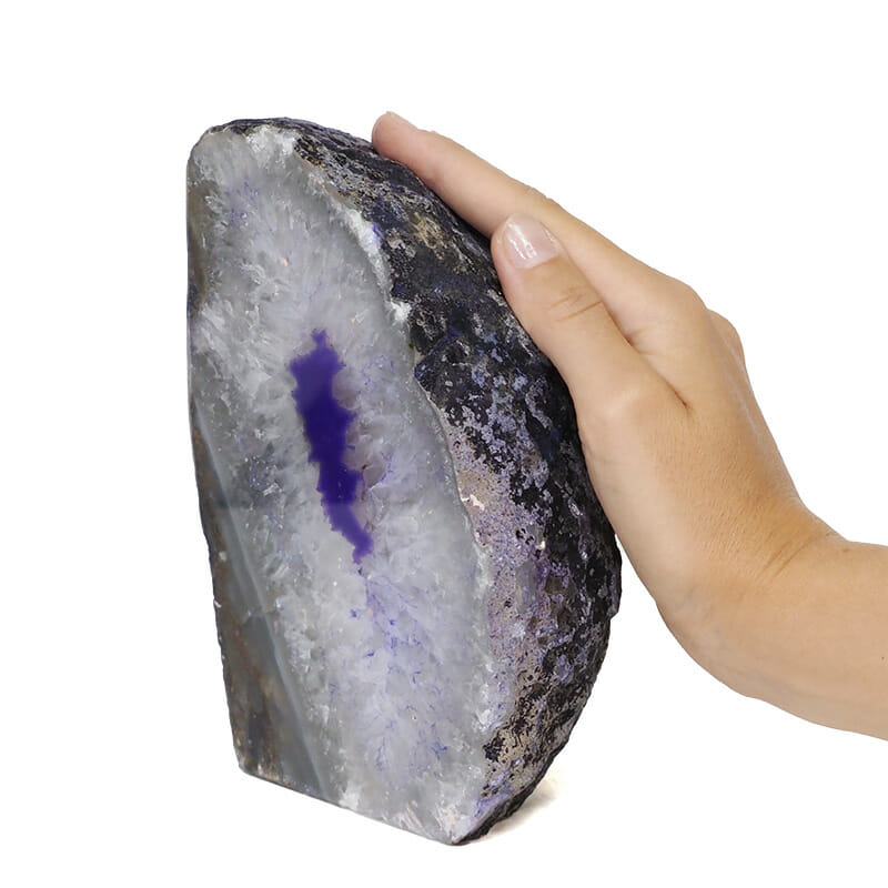 1.73kg Agate Crystal Lamp L033 5 1.73kg Agate Crystal Lamp L033 | Himalayan Salt Factory