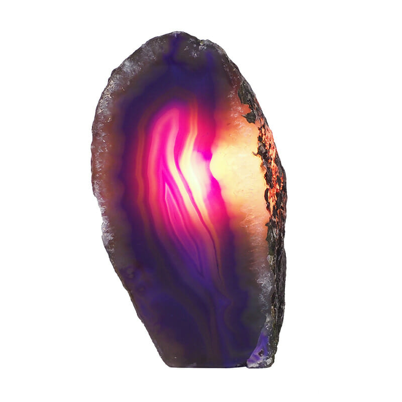 1.79kg Agate Crystal Lamp L037 4 1.79kg Agate Crystal Lamp L037 | Himalayan Salt Factory