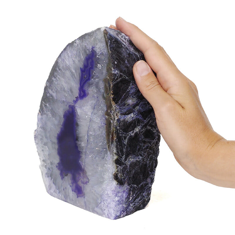 1.92kg Agate Crystal Lamp L038 5 1.92kg Agate Crystal Lamp L038 | Himalayan Salt Factory