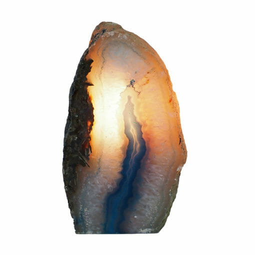 2.18kg Agate Crystal Lamp L041 | Himalayan Salt Factory