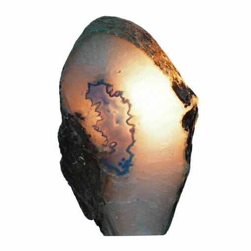 2.07kg Agate Crystal Lamp L042 | Himalayan Salt Factory