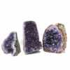 2.12kg Amethyst Polished Crystal Geode Specimen Set 3 Pieces DR074 2 2.12kg Amethyst Polished Crystal Geode Specimen Set 3 Pieces DR074 | Himalayan Salt Factory