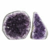 1.89kg Amethyst Polished Crystal Geode Specimen Set 2 Pieces DR081 1 1.89kg Amethyst Polished Crystal Geode Specimen Set 2 Pieces DR081 | Himalayan Salt Factory