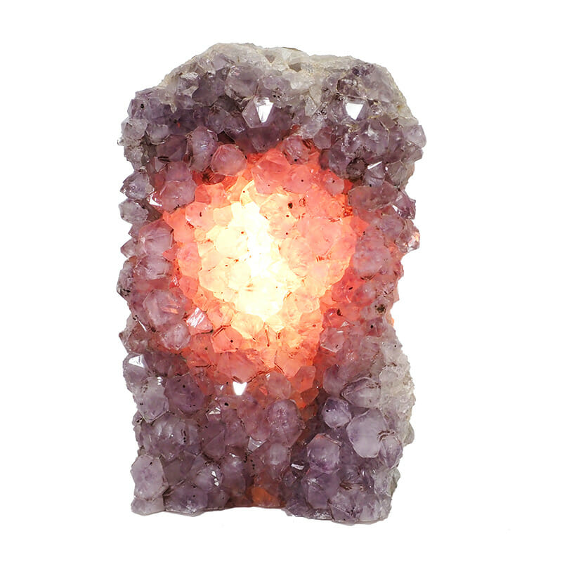 2.64kg Natural Amethyst Crystal Lamp DR198 4 2.64kg Natural Amethyst Crystal Lamp DR198 | Himalayan Salt Factory