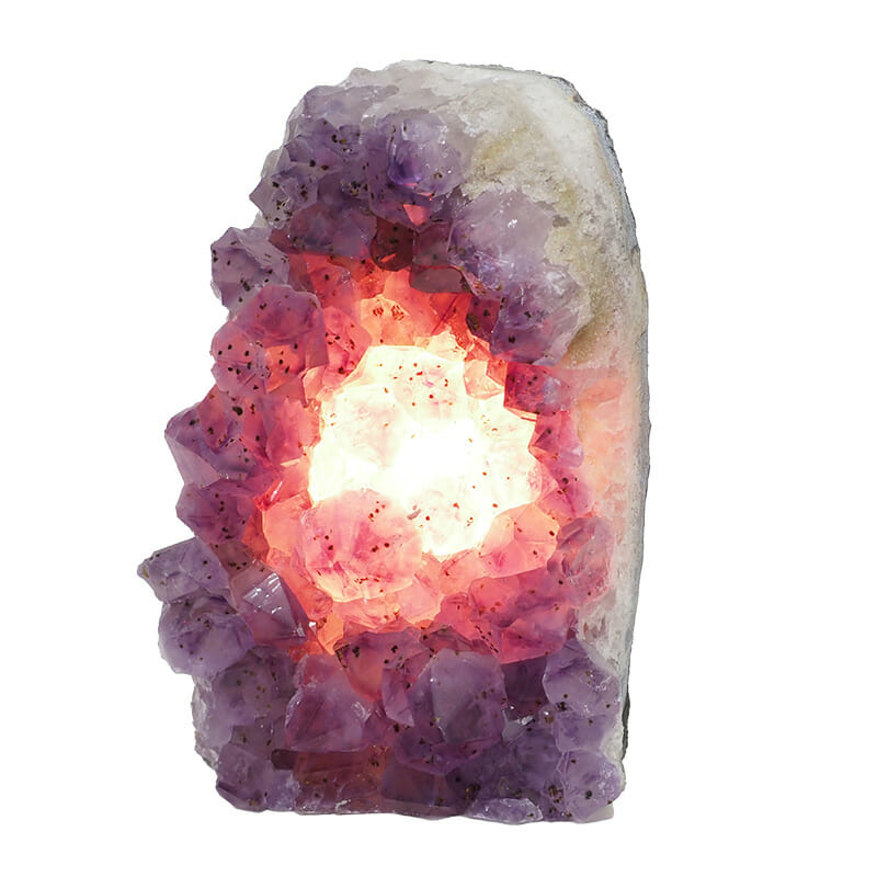 3.86kg Natural Amethyst Crystal Lamp DR183 4 3.86kg Natural Amethyst Crystal Lamp DR183 | Himalayan Salt Factory