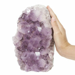 3.56kg Natural Amethyst Crystal Lamp DR185 7 3.56kg Natural Amethyst Crystal Lamp DR185 | Himalayan Salt Factory