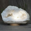 3.49kg Natural Calcite Geode Lamp with Large LED Light Base DB081 1 3.49kg Natural Calcite Geode Lamp with Large LED Light Base DB081 | Himalayan Salt Factory